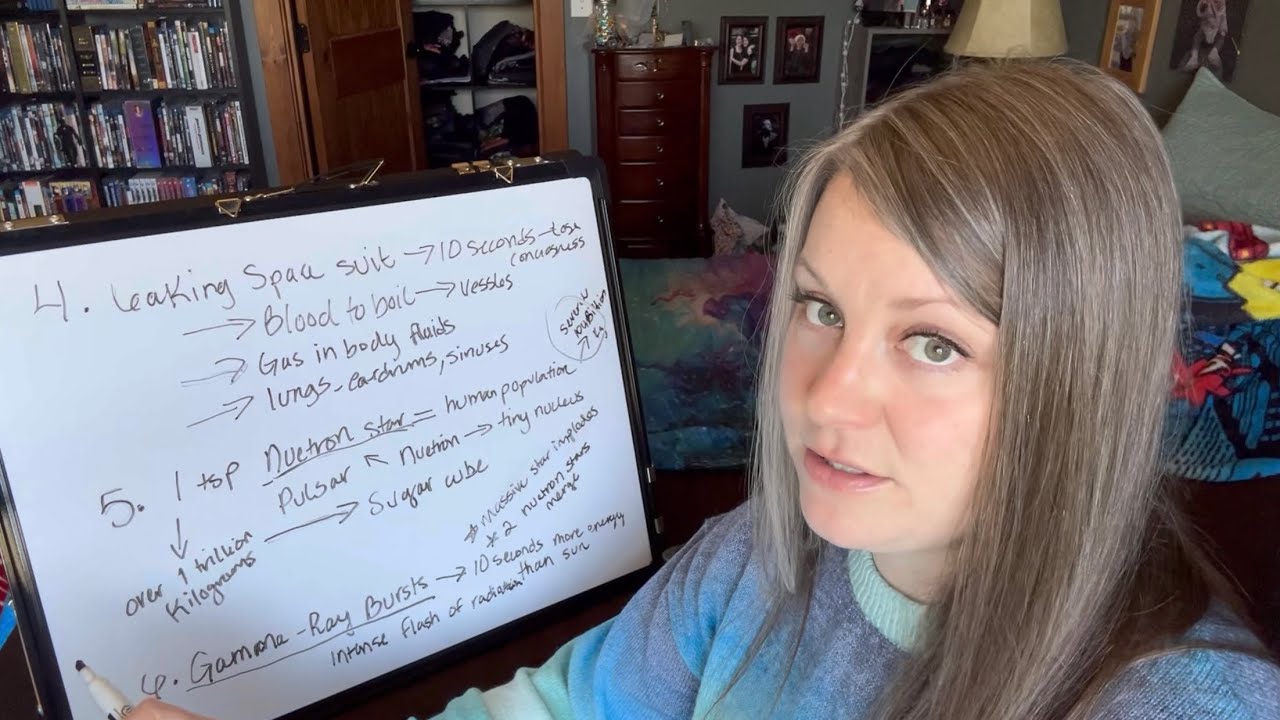 Fun Facts About Space!! Marker Sounds and Soft Spoken ASMR