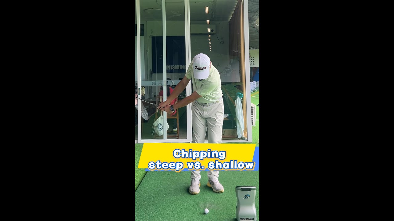 Chipping steep vs shallow