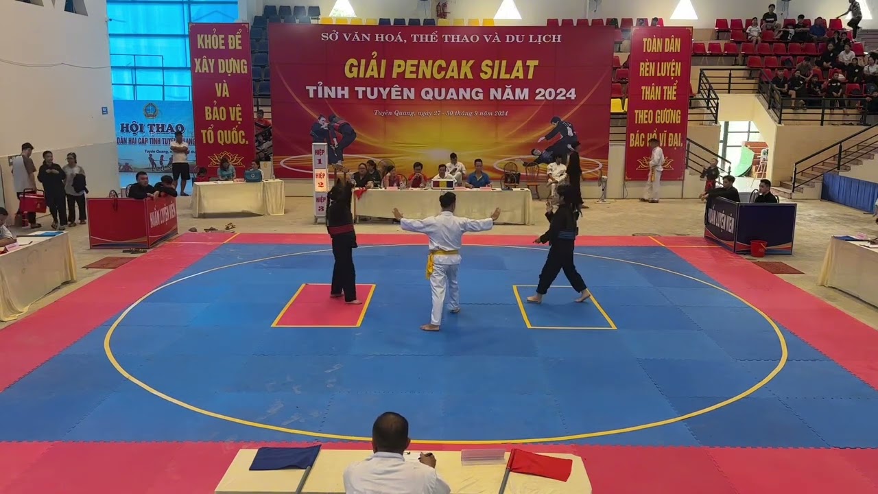 Trần Ngọc Linh HCV giải Pencasilat tinht Tuy&ecirc;n Quang 2024