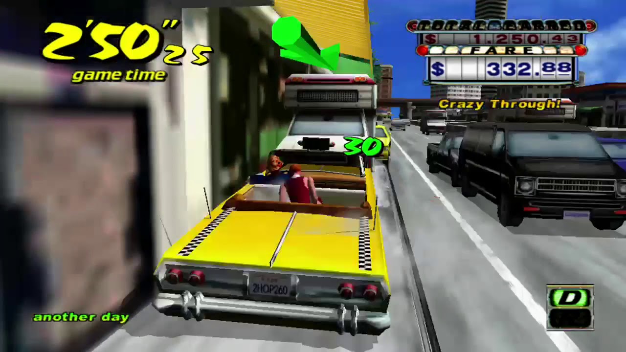 Crazy Taxi | Arcade Course (Another Day)