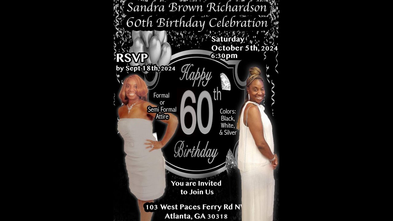 Sandra 60th Birthday Celebration 2024