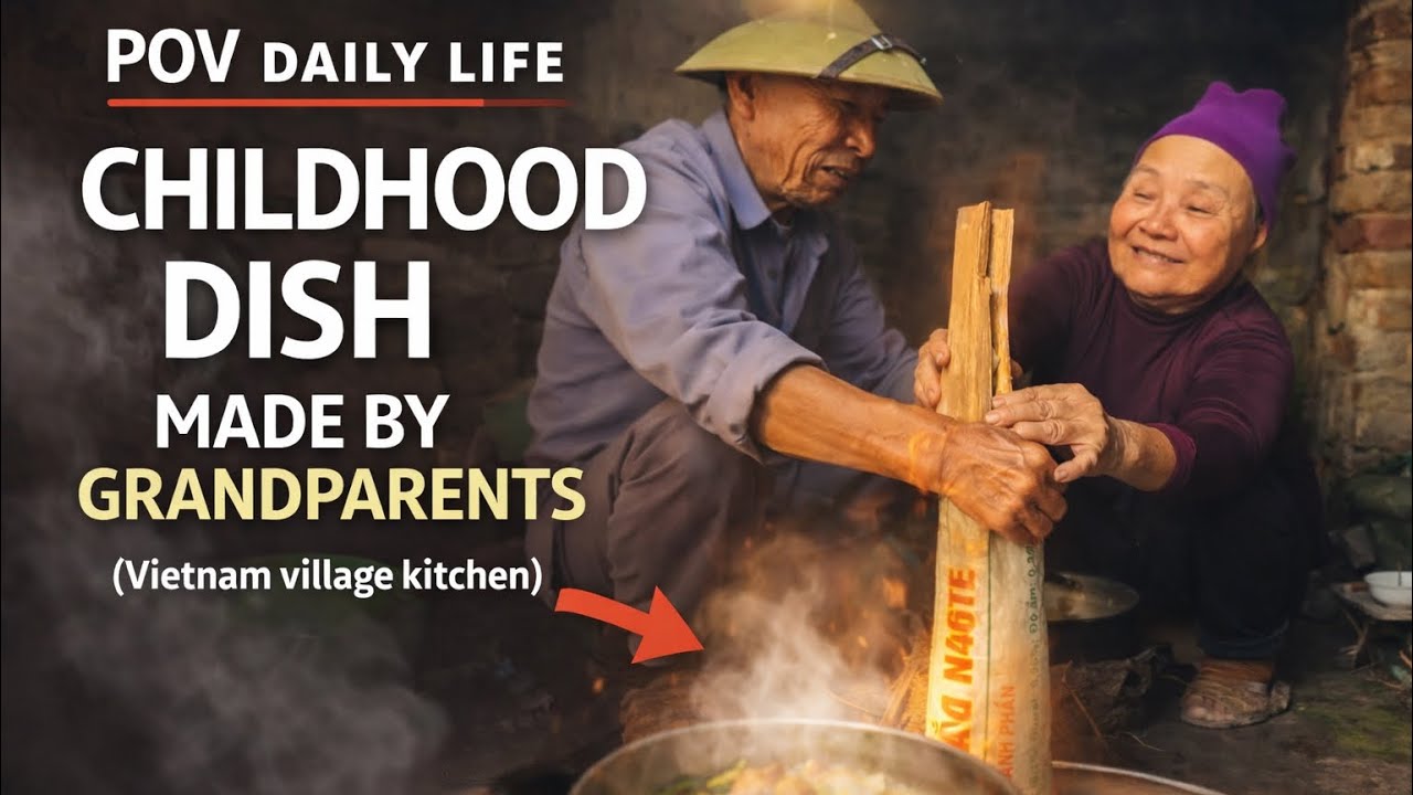 POV Daily Life | My grandparents made a dish from my childhood.