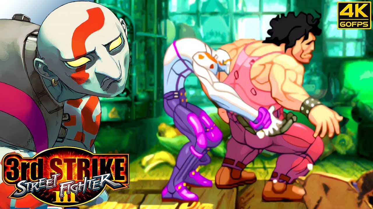 Street Fighter III: 3rd Strike - Necro (Arcade / 1999) 4K 60FPS