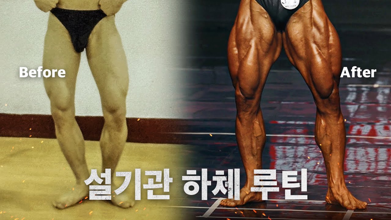 20년동안 진행한 하체 풀루틴