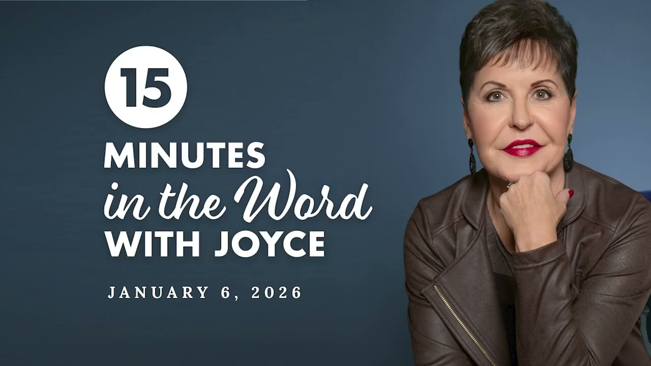 Don’t Blow a Fuse - Pt 1 | 15 Minutes in the Word with Joyce Meyer