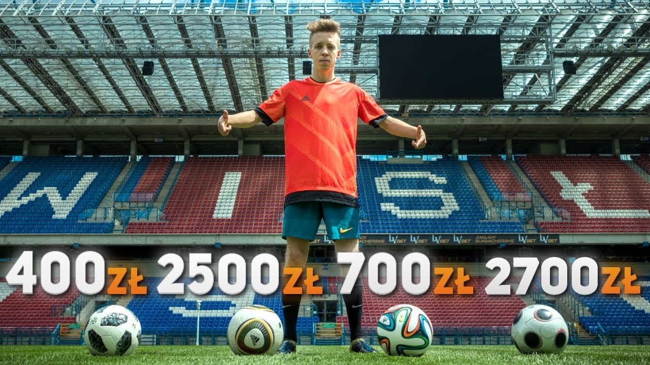 Por&oacute;wnanie najdroższych piłek! 2500zł VS 400zł VS 2700zł vs 700zł! | PNTCMZ