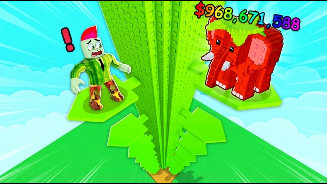 Klim Zo Hoog Mogelijk Voor De Brainrot... In Roblox!
