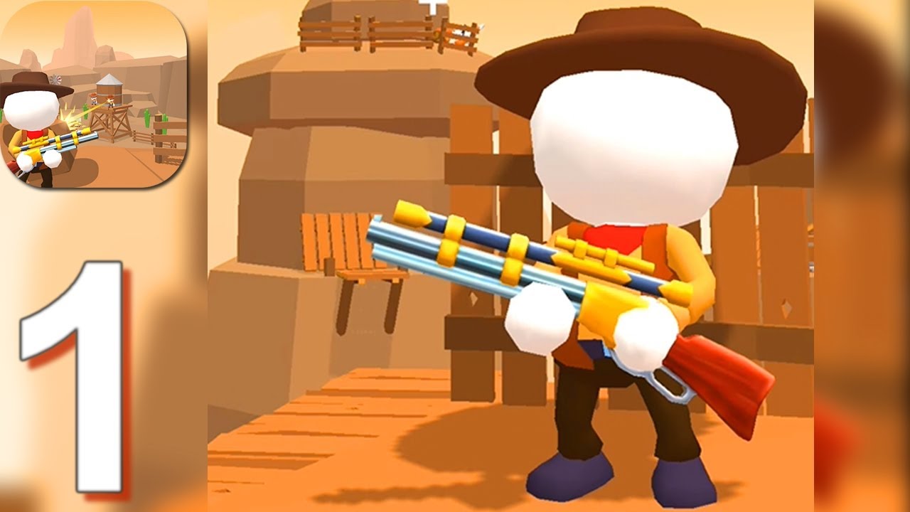 Western Sniper - Gameplay Walkthrough Part 1 Levels 1-30 (Android,iOS)