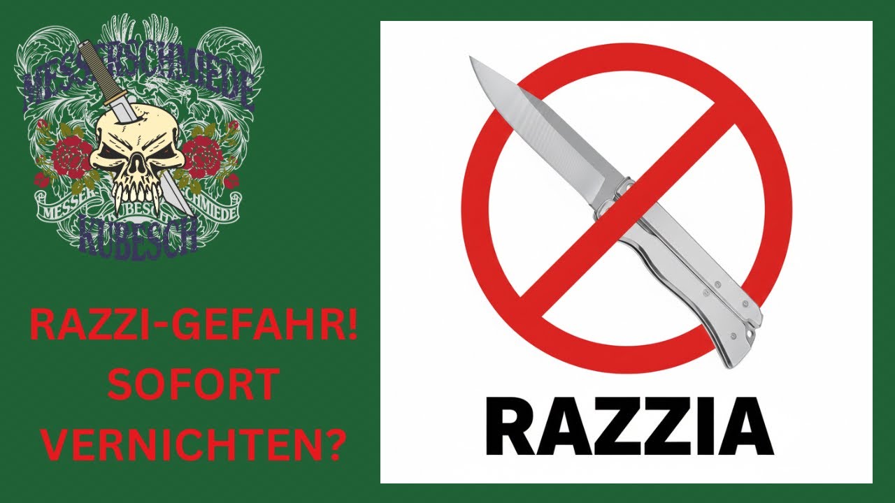 HAUSDURCHSUCHUNG UM 6 UHR ! 🚔 Die bittere Wahrheit über das Messer-Verbot und wie es Kollegen trifft