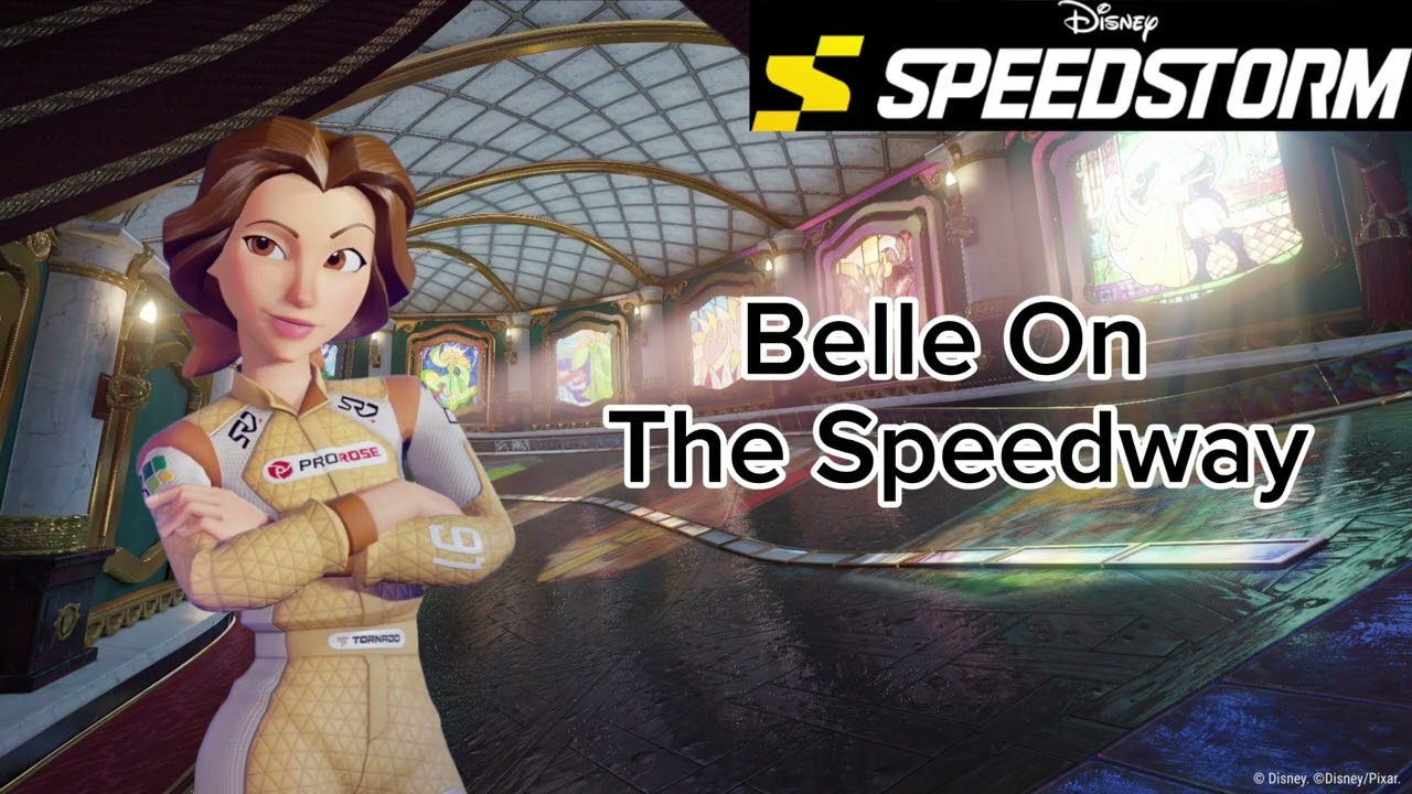 Belle On The Speedway.