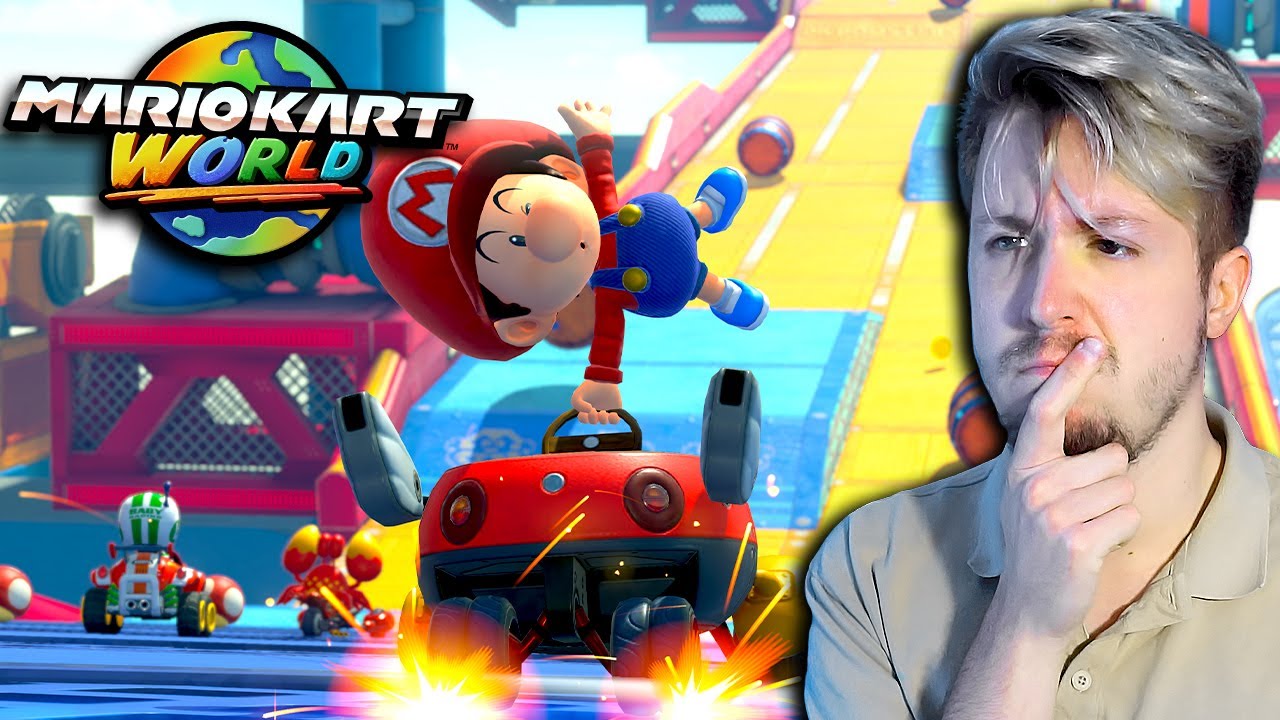 Jak BABY MARIO dostał PRAWO JAZDY? 🤔 MARIO KART WORLD! #7