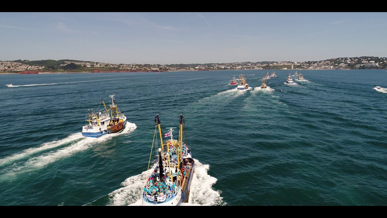 Port of Brixham Trawler Race 2017 Film - Official Video (drone/ground)