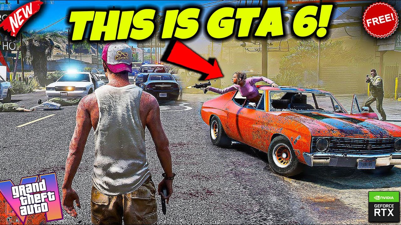 I Made GTA 6 Fan Made Game 🔥 Ultra Realistic Graphics 2025