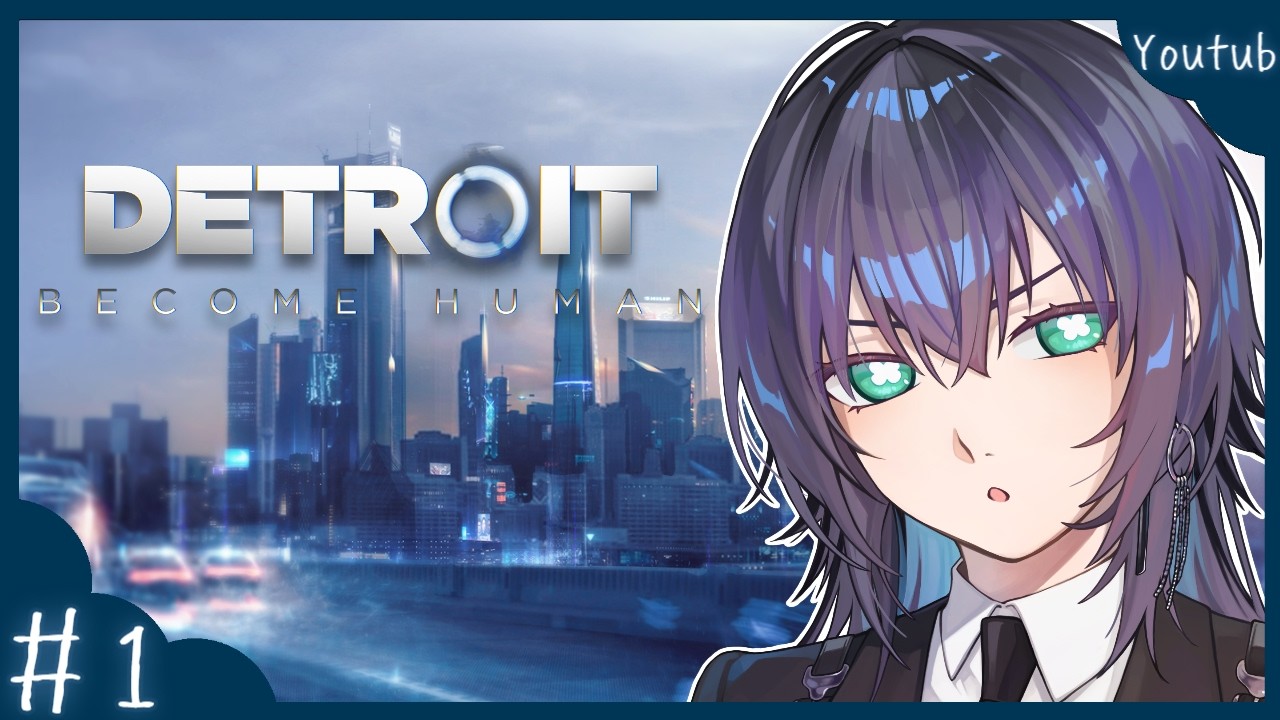 🦋Detroit: Become Human🦋#01 こんにちはデトロイト警察だ！