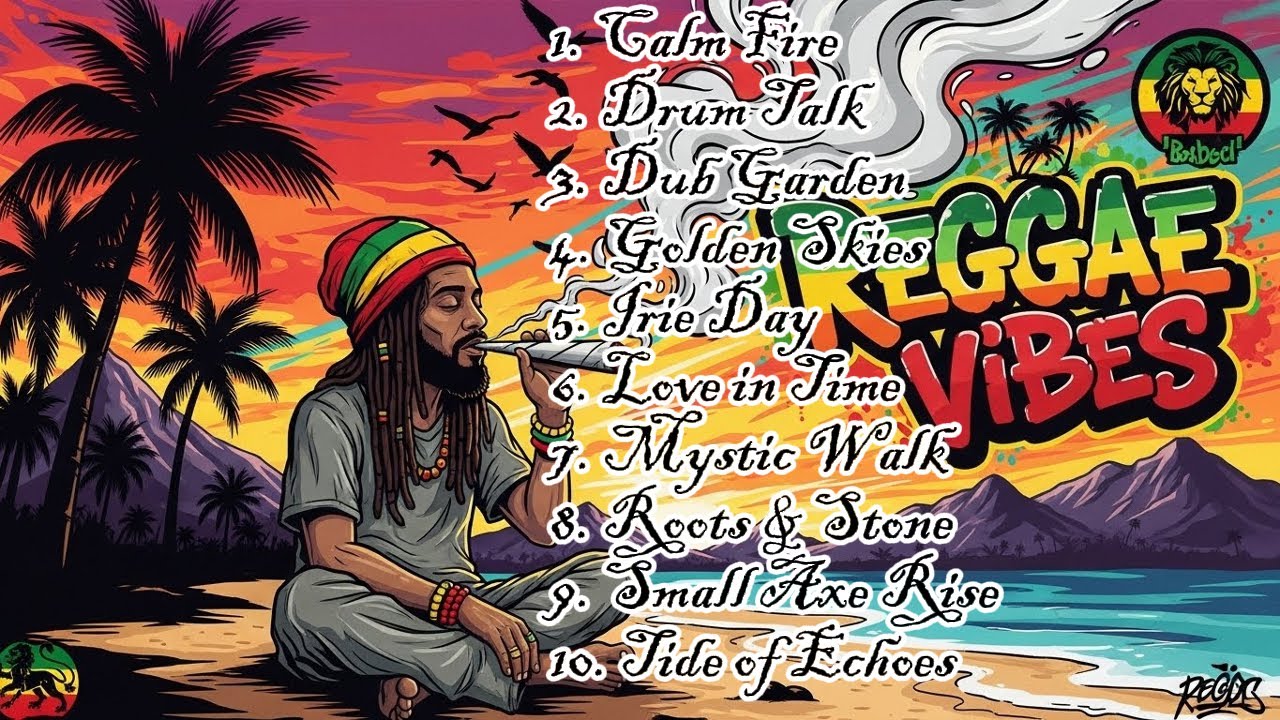 🌴 Ocean Breeze Therapy | Soft Reggae for Stress Relief 😌