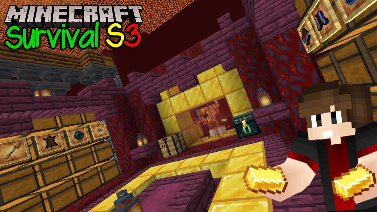 TAM OTOMATİK PİGLİN TAKAS SİSTEMİ !! / Minecraft Survival S3 B19