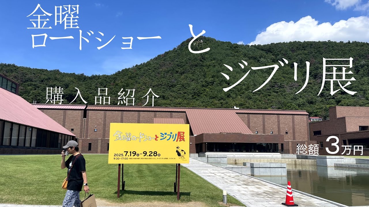 【3万円分購入】金曜ロードショーとジブリ展購入品紹介