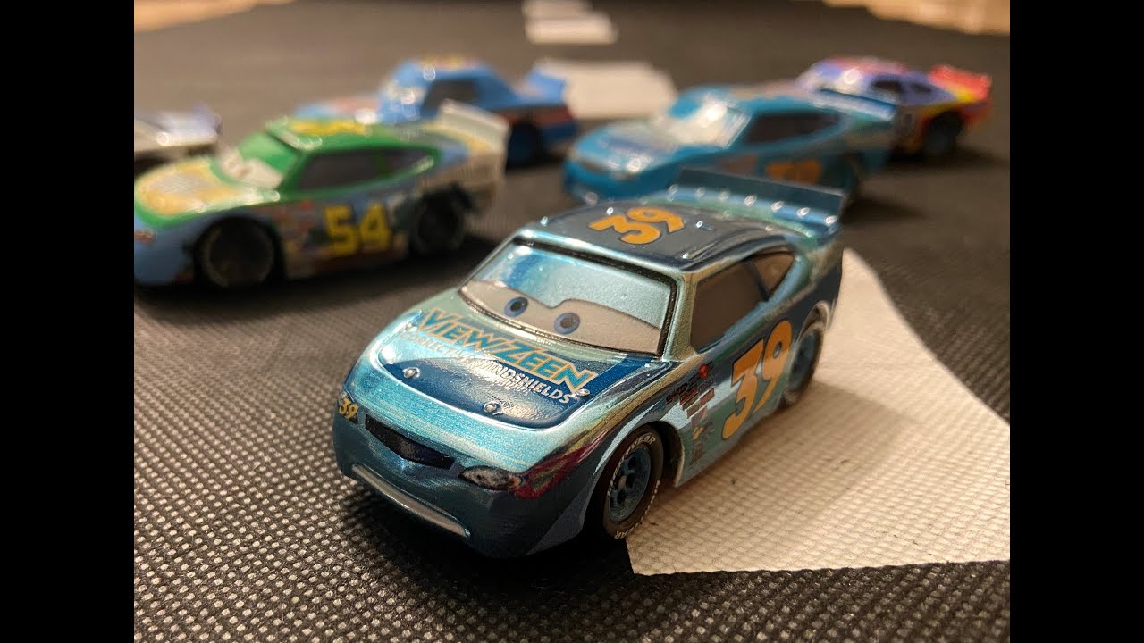 DISNEY PIXAR CARS METALLIC RYAN SHIELDS (VIEW ZEEN #39)