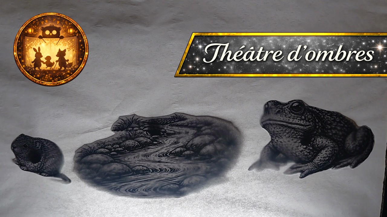 Théâtre d'ombres - le campagnol qui danse