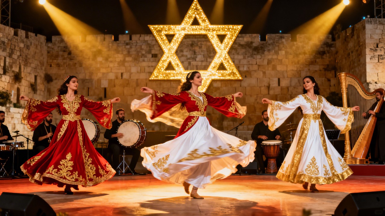 ISRAEL SINGS & DANCES ✡️ Joyful Hebrew Worship