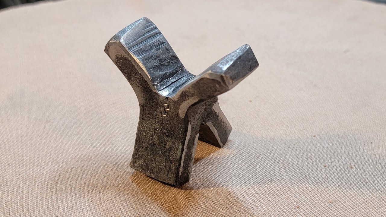 THE BLOCK.. Blacksmith process on forging material to start multiple projects.