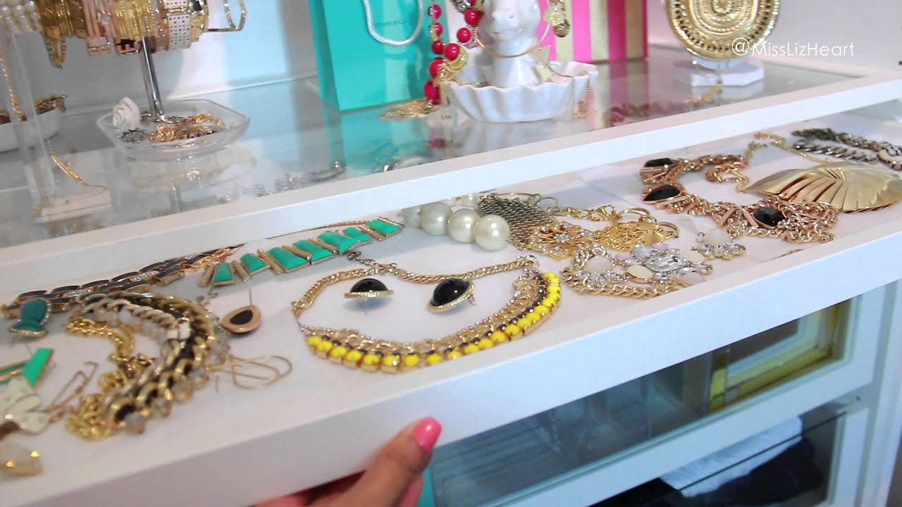 Closet Tour (Before) - Closet Organization Ideas - Walk In Closet DIY - MissLizHeart