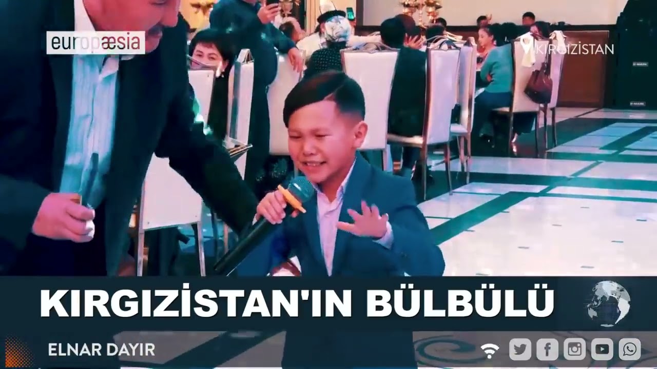 Cậu bé Nga hát đám cưới cực hay ( The Kyrgyzstan Kid Talent singing in Wedding)