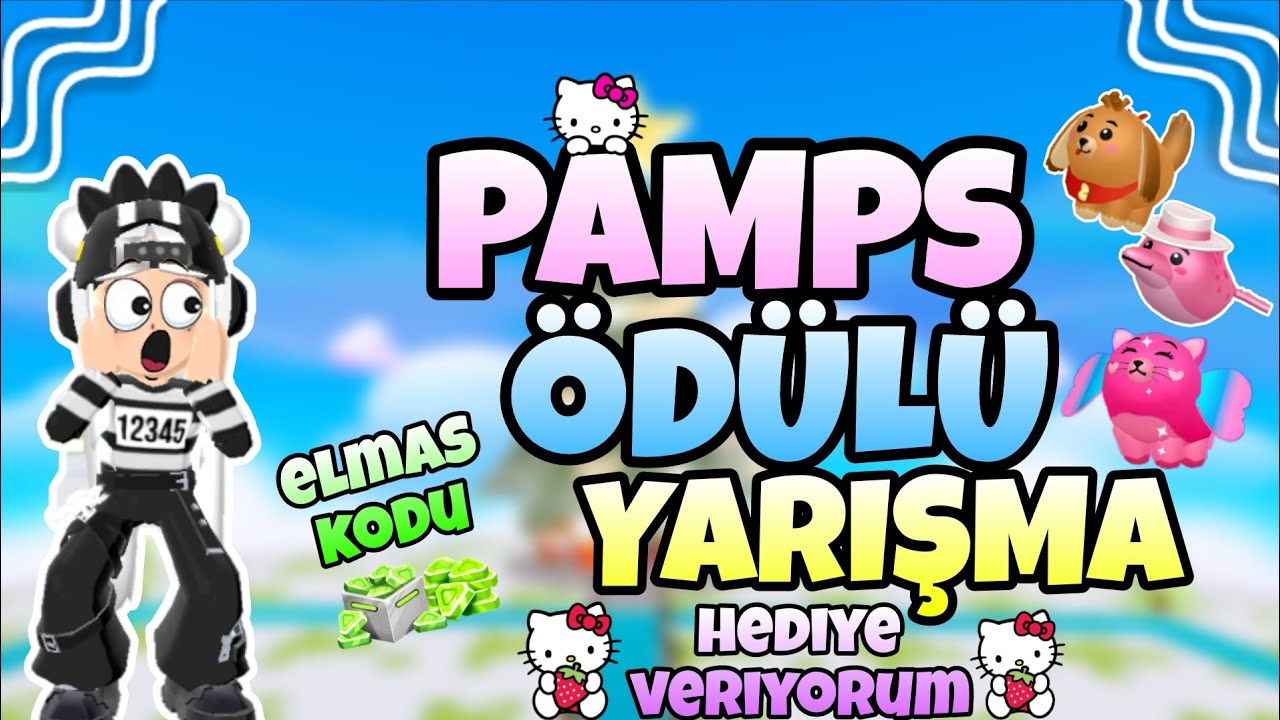 PAMPS ÖDÜLÜ YARIŞMA😍 (+HEDİYE VERİYORUM)