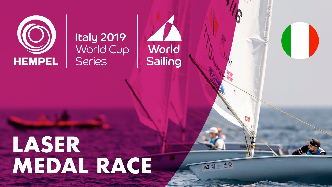 Гонка за медали Laser | Hempel World Cup Series Genoa 2019