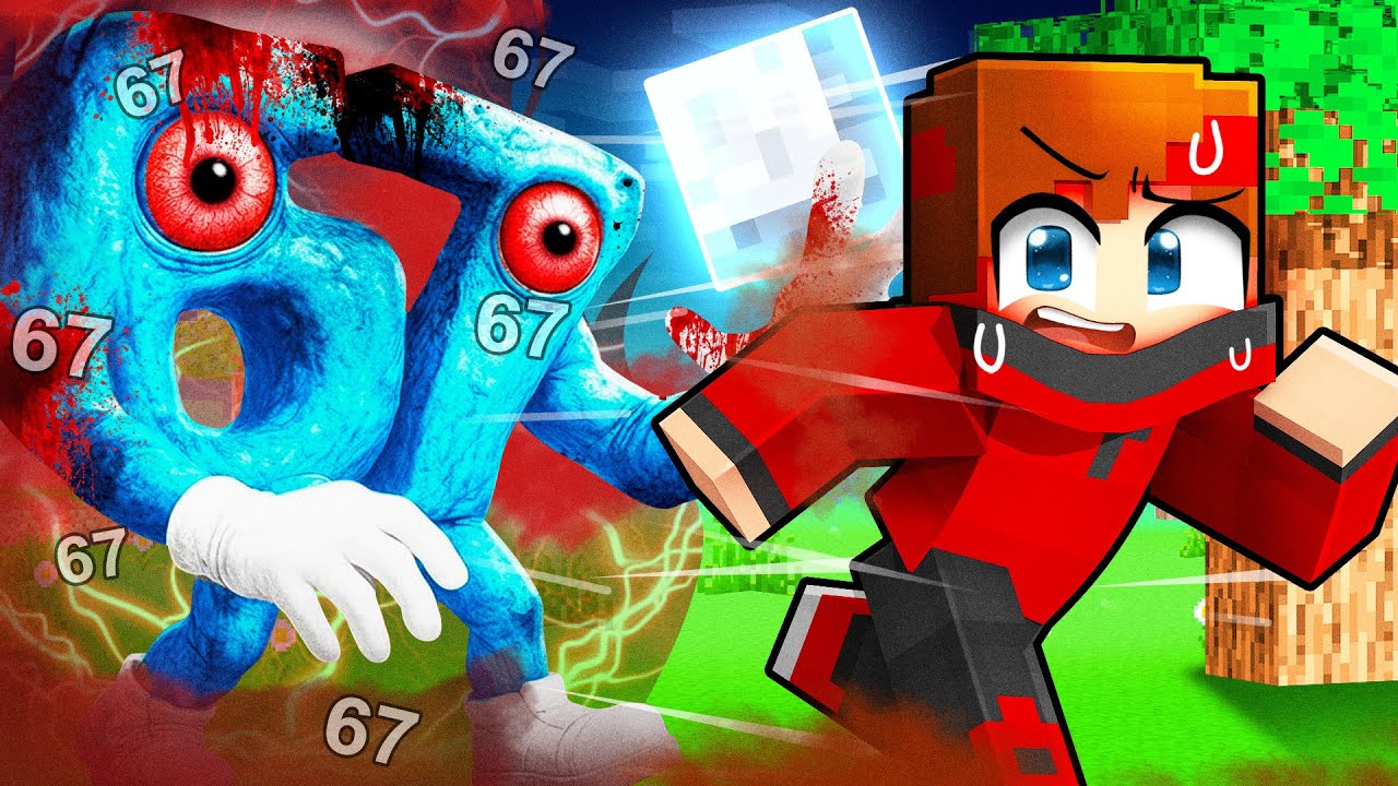 J'ai adopté un 67 HORREUR sur Minecraft !