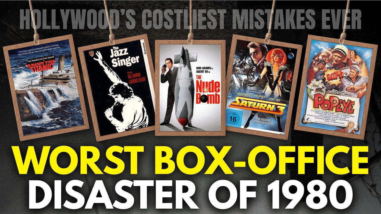 The 12 Worst Box Office DISASTERS of 1980 — Hollywood’s Most Catastrophic Mistakes