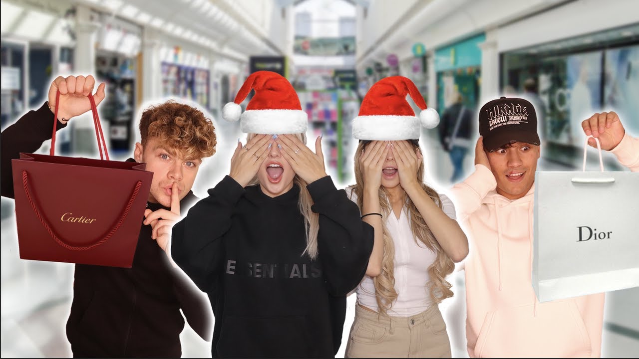 Secret Santa with our boyfriend! *VLOGMAS DAY 2*