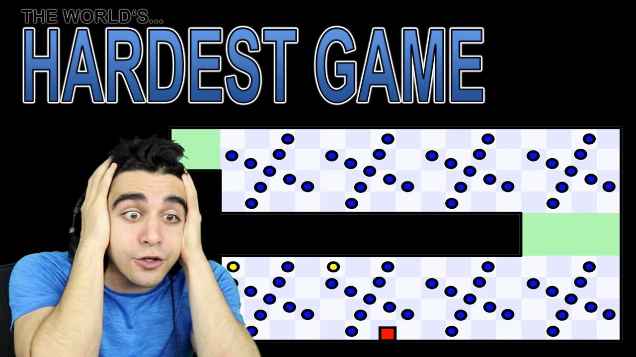 THIS GAME MADE ME LOSE MY SANITY! - World's Hardest Game (Levels 1-15 COMPLETED!)