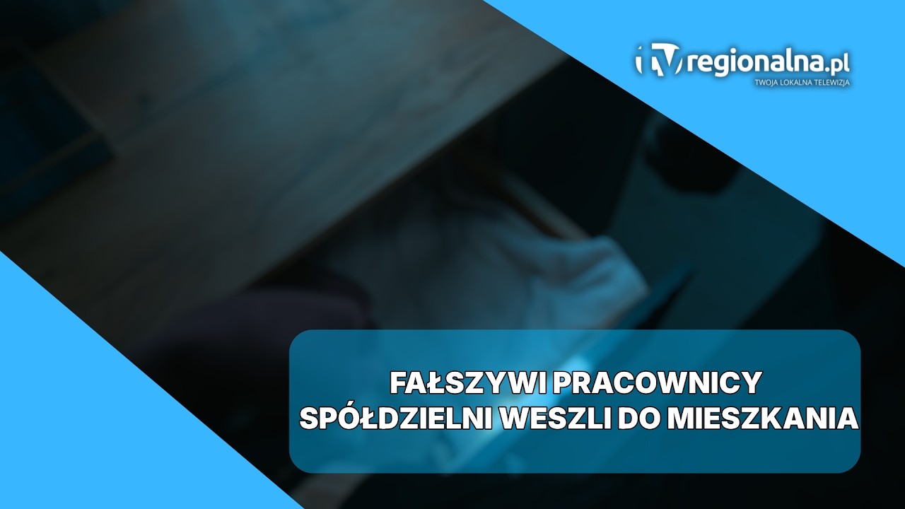 Lubin. Wpuściła ich do mieszkania, a oni ją okradli