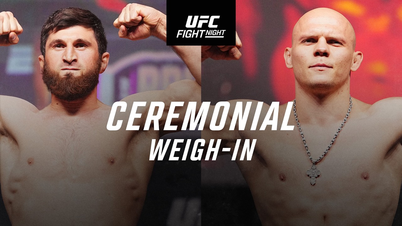 UFC Abu Dhabi: Церемония взвешивания