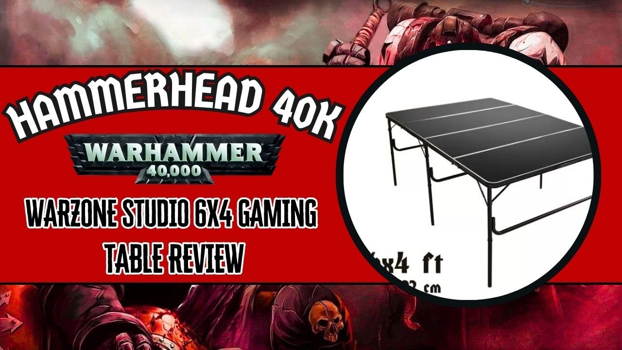 Warzone Studio 6x4 Gaming Table Review (4k, 2025) #warhammer40k #miniaturegames #wh40k