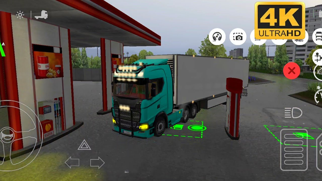 🚚SCANIA UNIVERSAL🛣 TRUCK SIMULATOR GAMEPLAY NEW 🚦UPDATE FIRST GAME🏝✅️ 