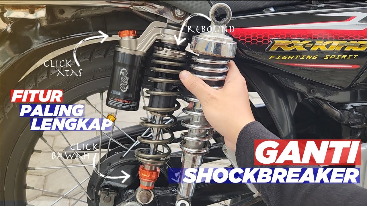 PASANG SHOCK BREAKER KTC EXTREME DI MOTOR RX KING | GA PERLU DI REBOUND ULANG ! PROJECT RXKING EPS.5