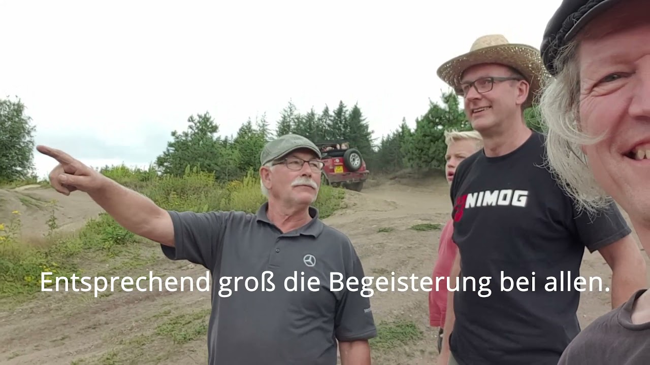 Unimog Ausfahrt nach Fursten Forest 2021. Unimog-Stammtisch Ost-Westfalen-Lippe.