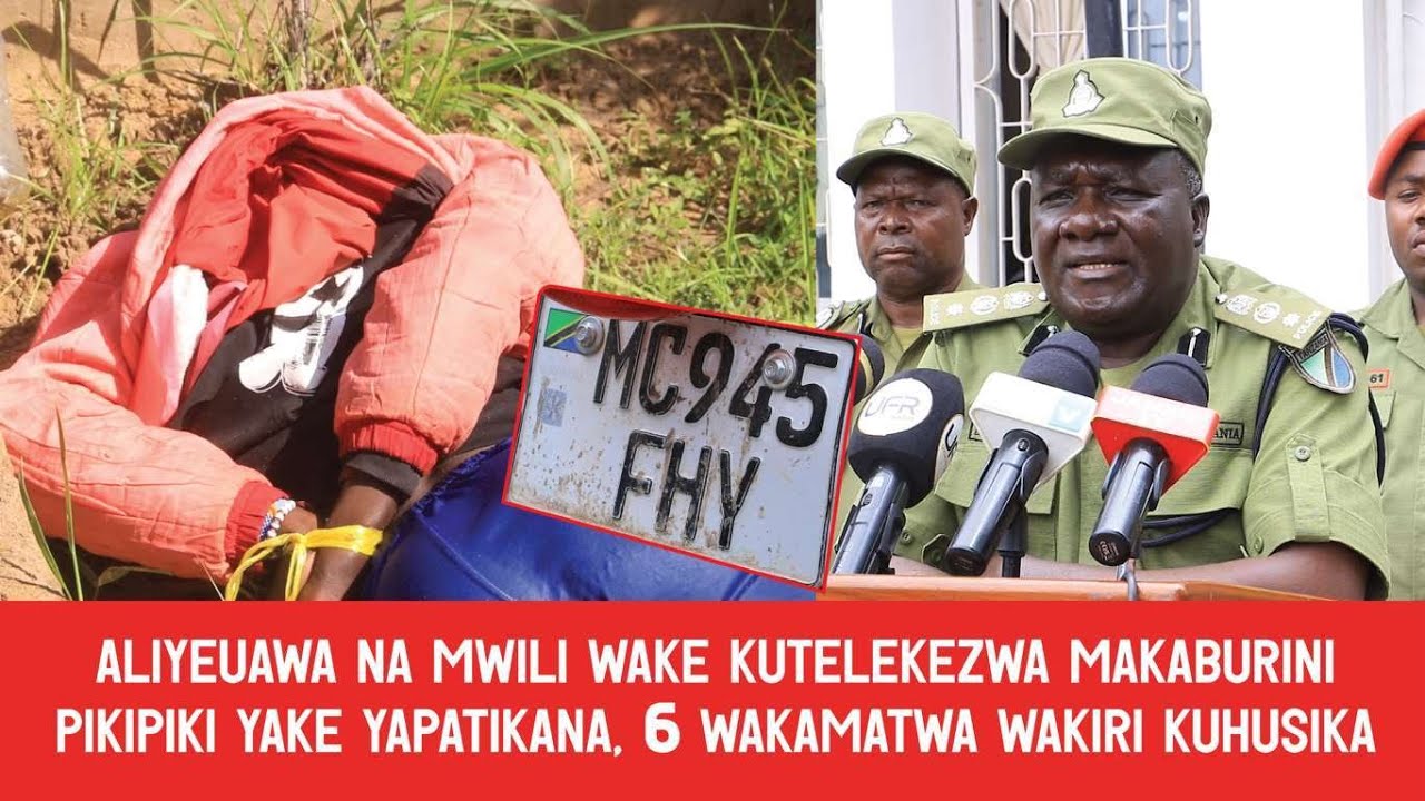 ALIYEUAWA KIKATILI, PIKIPIKI YAKE YAPATIKANA, 6 WAKAMATWA NA POLISI, WAKIRI KUHUSIKA