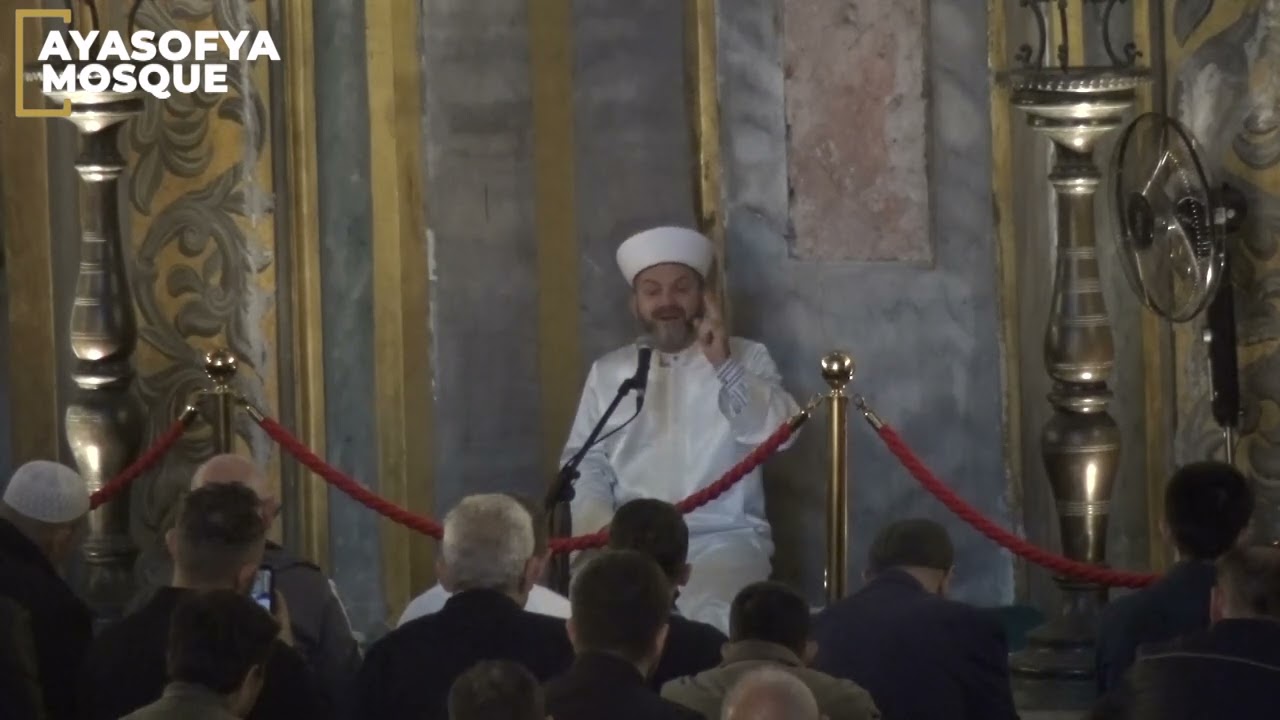Ayasofya Camii Mihrabiyesi - Ali İmran 169-173