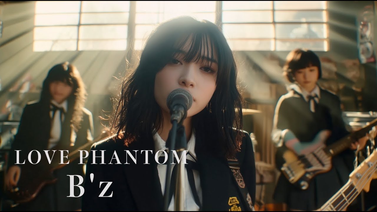 LOVE PHANTOM / B'z  🎸Hard Rock After Shcool Female Vocal 歌ってみた [AI Sing Jpop  kAthrsIs -カタルシス-]