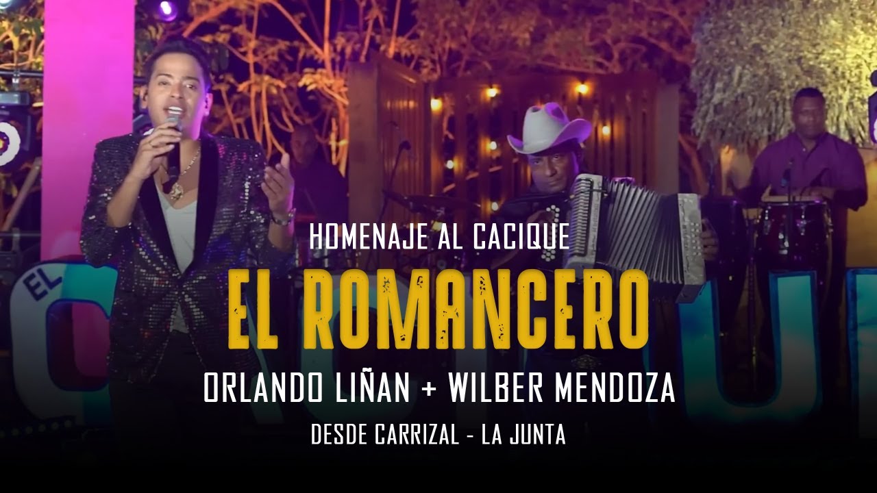 EL ROMANCERO - ORLANDO LI&Ntilde;AN FT. WILBER MENDOZA - (En Vivo)