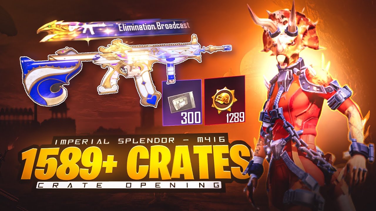 1589+CRATES WORLD BIGGEST CRATE OPENING PUBG MOBILE KR-🔥SAMSUNG, A3,A5,A6, A7,J2, J5,J7,S5,S6, S7