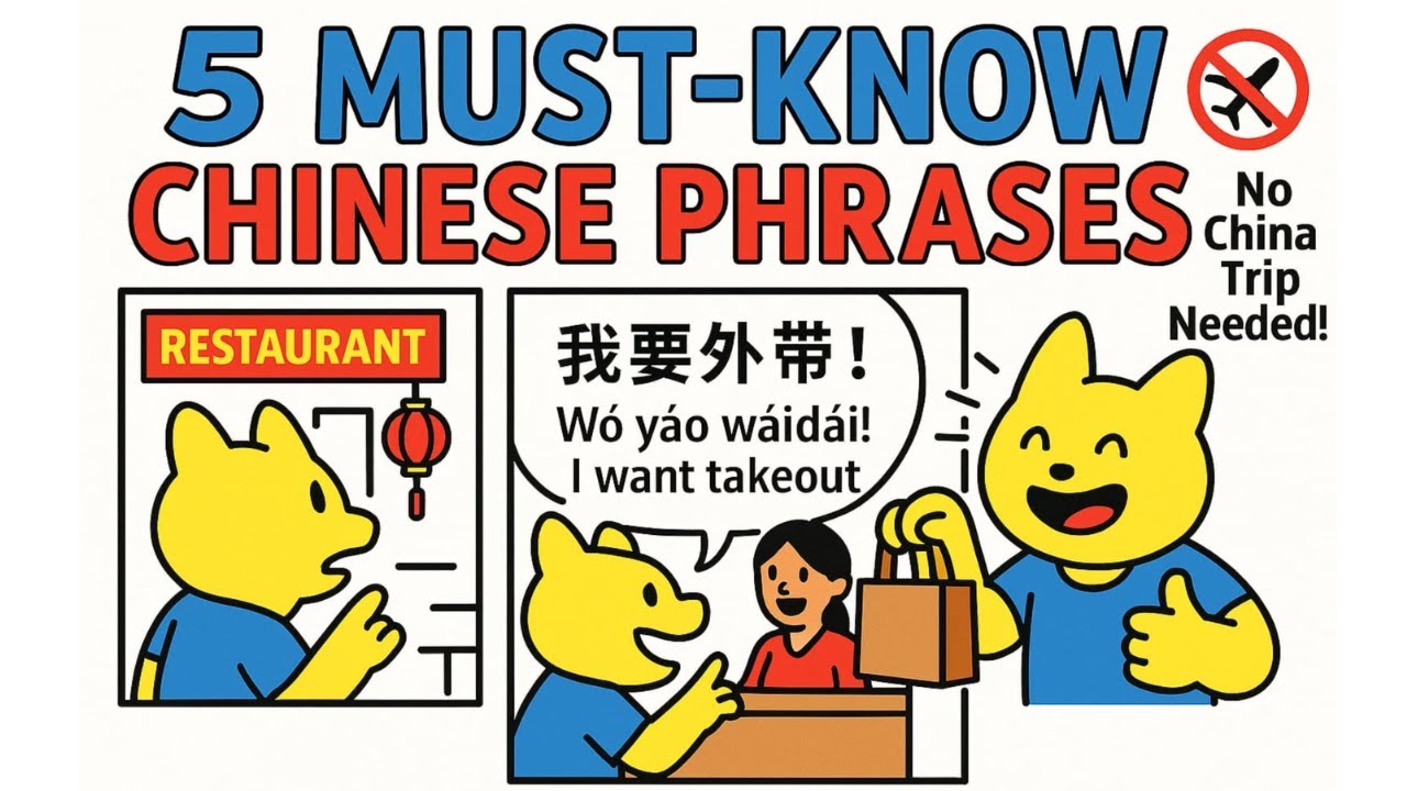 Speak Chinese at Local Restaurants: 5 Simple Phrases That Actually Work | No Travel Needed