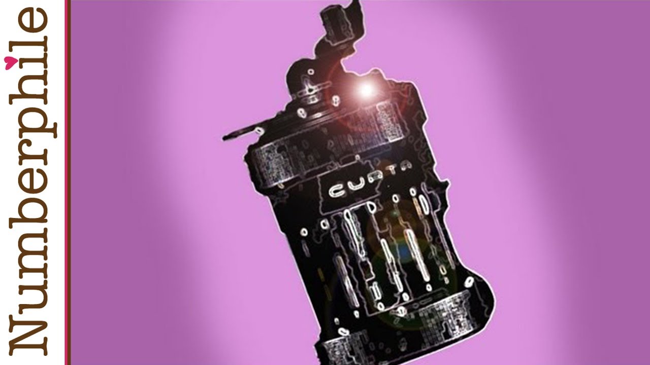 Amazing Old Calculator (Curta) - Numberphile