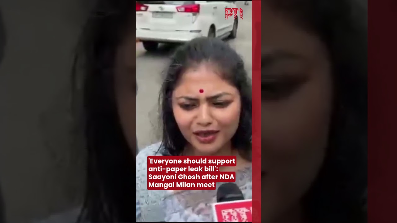 'Everyone should support anti-paper leak bill': Saayoni Ghosh after NDA Mangal Milan meet
