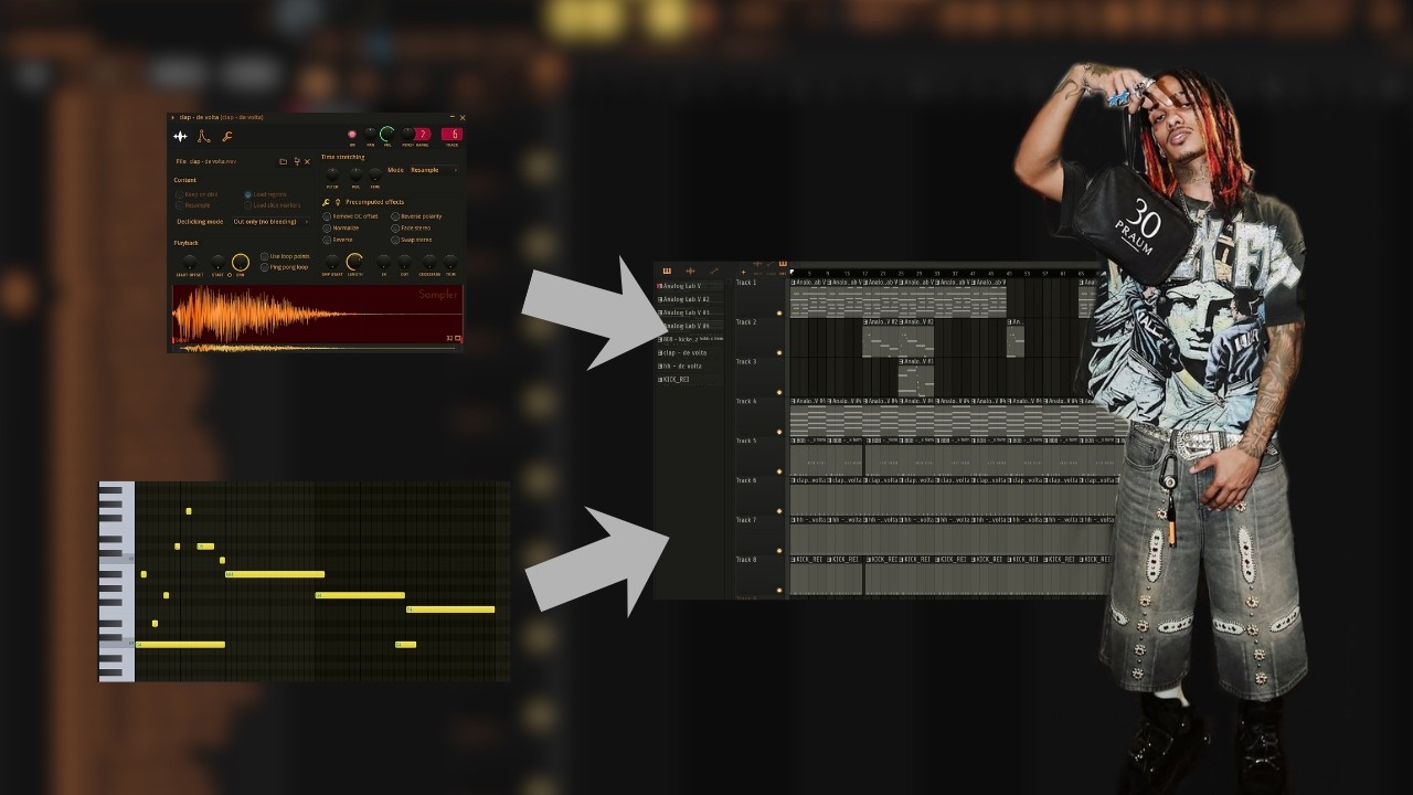 Fazendo um beat para o Brandão85 em 5 minutos