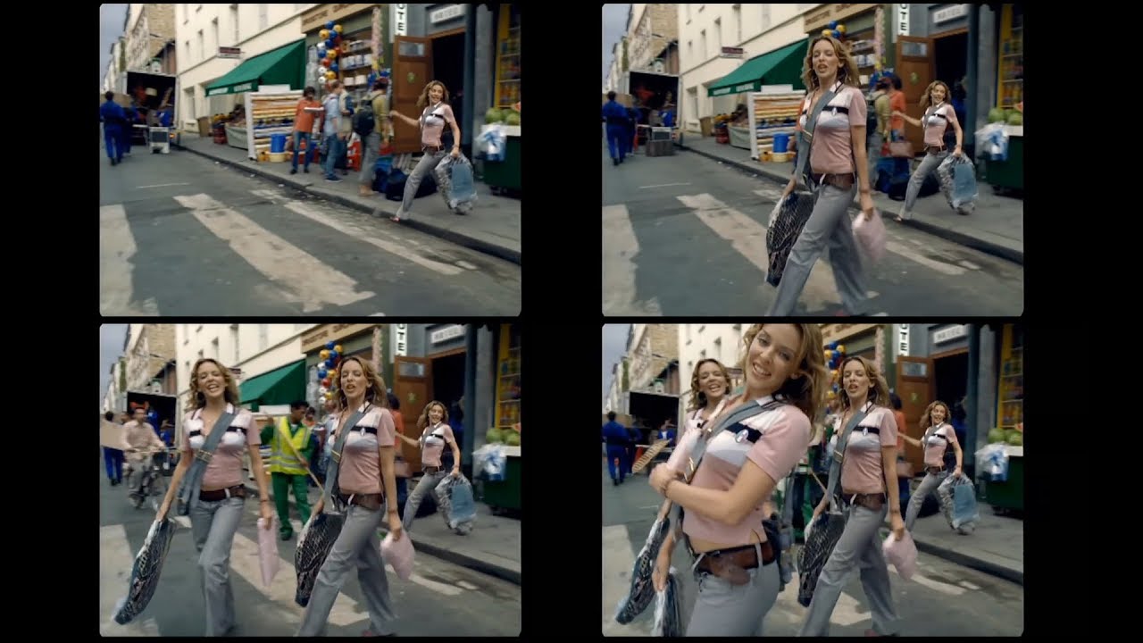 Compositing analysis - Come Into My World (Kylie Minogue)