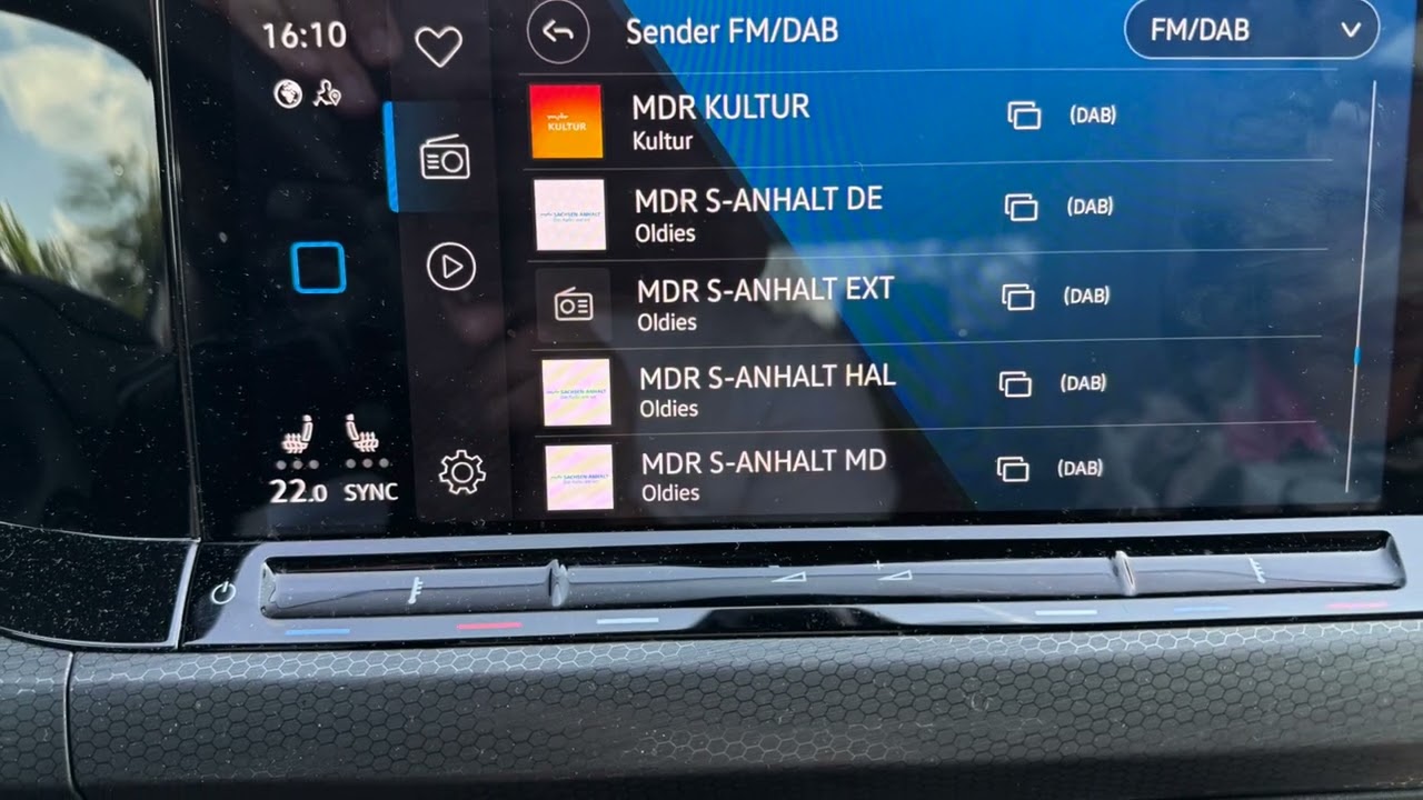 DAB+/UKW-Programmangebot auf der Hohen Geba in Thüringen